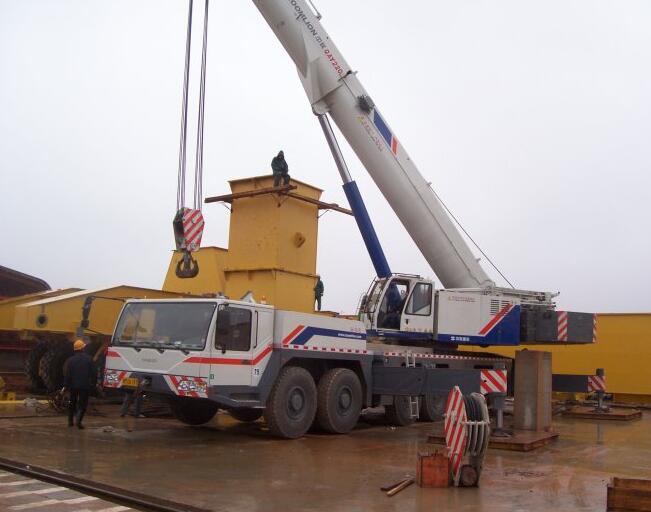 青島50噸汽車吊租賃展示
